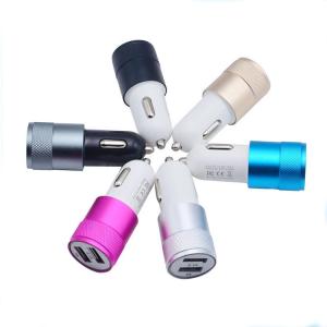 China Colourful Mobile Phone Fast Car Charger Pure Copper With Good Electrical Conductivity factory