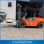 12 Tons Forklift Diesel CPCD120 Diesel Operated Forklift
