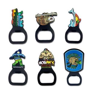 Custom Various Magnetic Metal Paint Bottle Opener Beer Bottle Opener