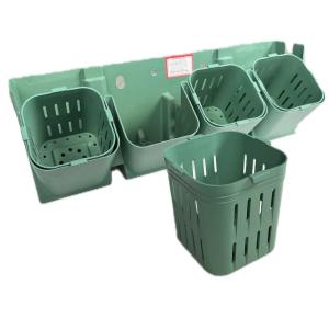China Customized Green Wall PP Strong Vertical Plastic Flower Pot For Indoor/Garden Decoration factory