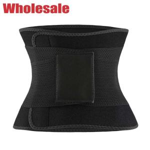 China Sauna Belly Wrap Belly Fat Burner Waist Trimmer Belt Lower Stomach Sweat Band factory