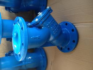 China DIN Y strainer Flanged ends factory