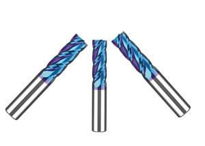 China High Performance Tungsten Carbide Milling Cutters Nano Coated Co 12% factory