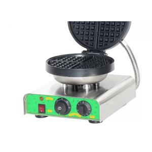 Electric 1.75kw Single Waffle Maker For Hotel