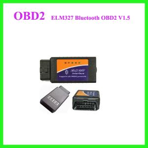 China ELM327 Interface Bluetooth OBD2 Auto Scanner V1.5 OBDII OBD 2 II car diagnostic factory