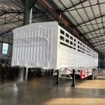 CIMC 3 axle Fence Truck mechanical suspension truck trailer China Supplier