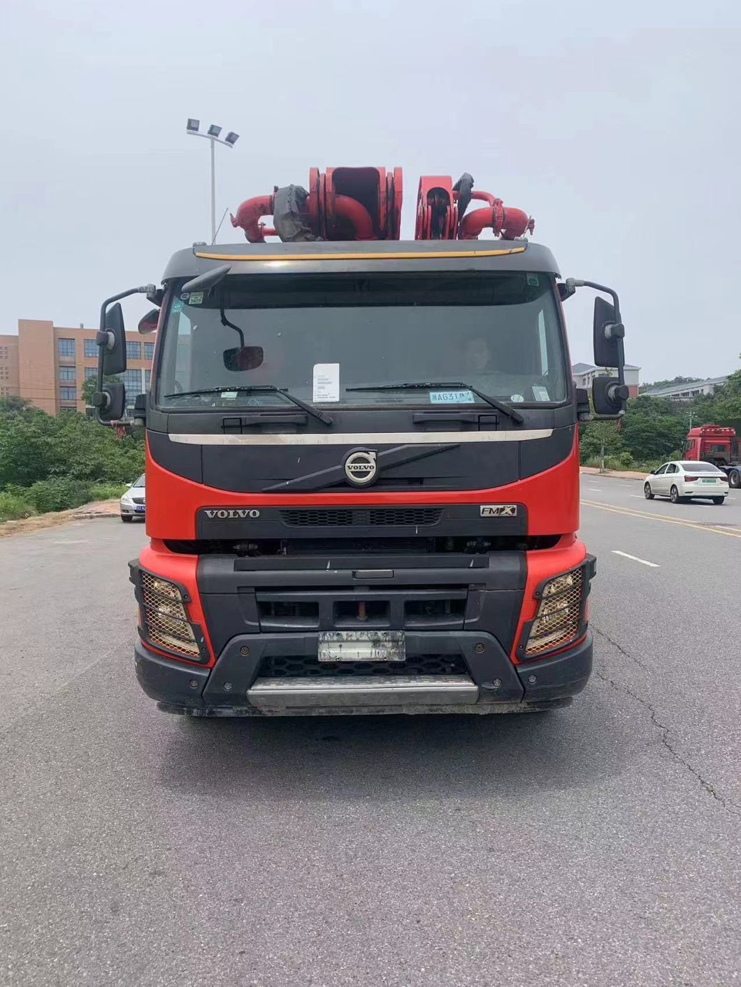 2020 Perfect Original 56m Concrete Pump on Volvo Chassis for Ready Mix Batching Plant Factory Directly Sale