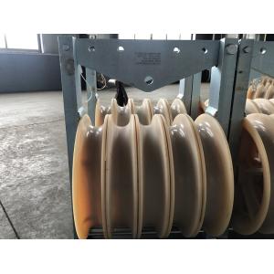 508mm Large Diameter Stringing Block Nylon Sheave Lifting Cable Pulley Electric