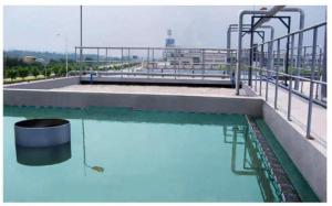 China Fully Automatic Waste Water Treatment Equipment With Steam Recoil Medium And Customized Color factory