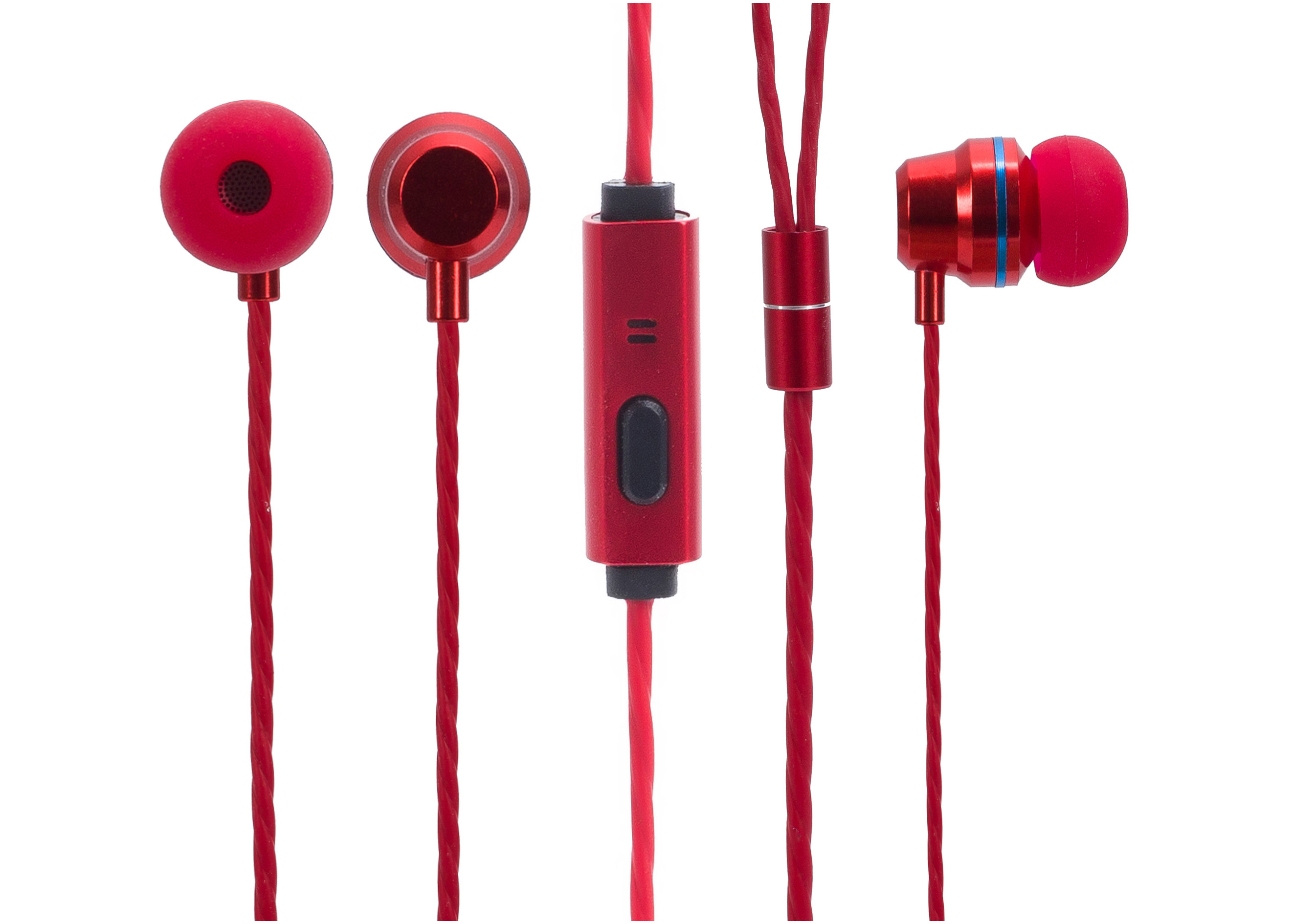 2018 new cell phone accessories wired earphone Voice principle moving coil 6u speaker with 3.5mm plug and long line