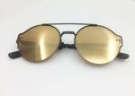 Big round metro style metal sunglasses Men Women hot selling UV 400
