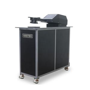 China Automatic GB/T 5453 Air Permeability Tester For Protective Clothing factory