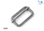 Iron Material Roller Bar Belt Pin Buckle Nickle Color For Canvas Bags 38mm Inner