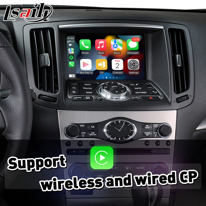 Wireless Android Auto Carplay Interface for Infiniti G25 G35 G37 Skyline 370GT 350GT (V36) 2008-2013 Year