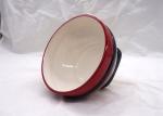 Red Ceramic Houseware Tabletop Earth Bowl Ceramic Christmas Santa Pants Shape