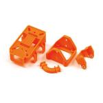 Sand Blasting Compound Die Auto Plastic Parts / Injection Molded Parts