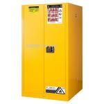 100 Lbs Chemical Steel Industrial Storage Cabinets Flammable In Gray Color