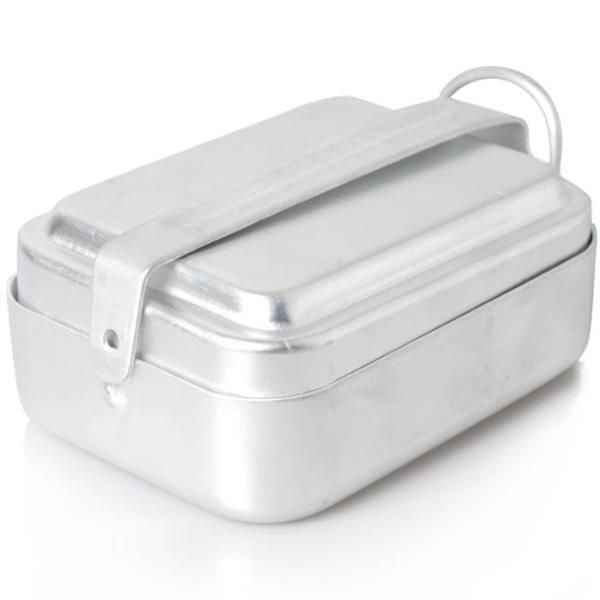 Tactical outdoor gear Aluminum Mess Tin Food Grade Tactical Outdoor Gear BPA