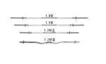 barbell bar 5ft, barbell bar 15kg, barbell bar 2 inch, Olympic Power BAR 1500 LB