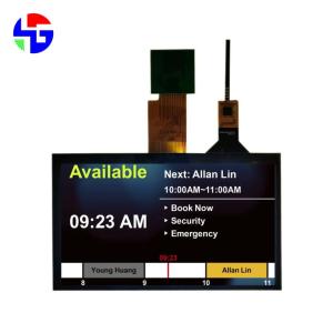 China 7 inch TFT LCD Display LVDS Interface 40PIN 300cd/M2 1024x600 IPS factory