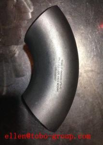 China TOBO STEEL Group 90deg LR elbow pipe fitting factory