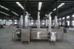 Industrial Deep Fryer Machine Electric PLC Continuous Fryer Machine