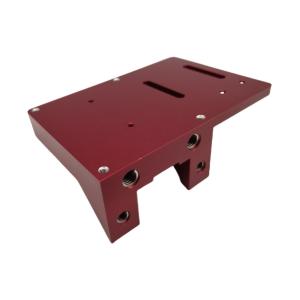 Aluminum Cylindrical Vessel CNC Precision Machining Parts With Hard Anodizing