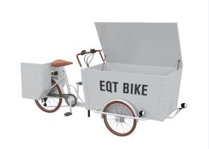 China Custom Three Wheel Electric Cargo Scooter With Wear Resistant Steel Body factory