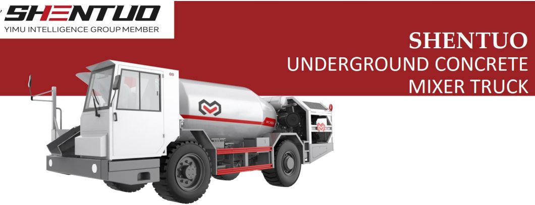 High Efficeny Underground Coal Mining Processing Equipment Concrete Mixer Truck
