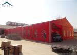 Aluminum Structure Red Marquee Tents Outdoor Tents For Parties