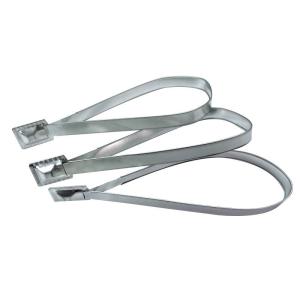 High Security Pull Tight Fixed Length 20cm Metal Strap Seal Security Metal Strap