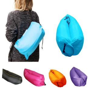 China High Quality Sofa Bed Inflatable Sleeping Bag fast inflatable sleeping bag camping lamzac hangout sleeping bag factory