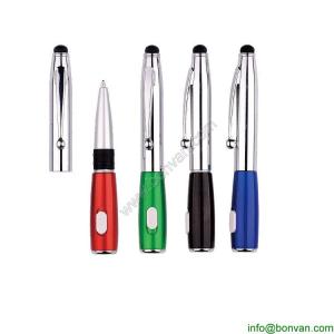 China Wholesales high quality metal ball pen,led light up metal ball pen for gift use factory