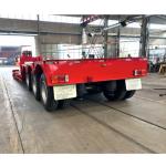Heavy Duty Tri Axle Lowboy Trailers For Sale , Detachable Gooseneck Lowbed Drop