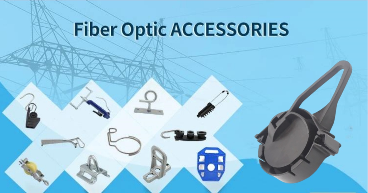 XS-A08O FTTH Round Drop Cable Optic Fiber Clamp for Flexible Subscriber Cables and More