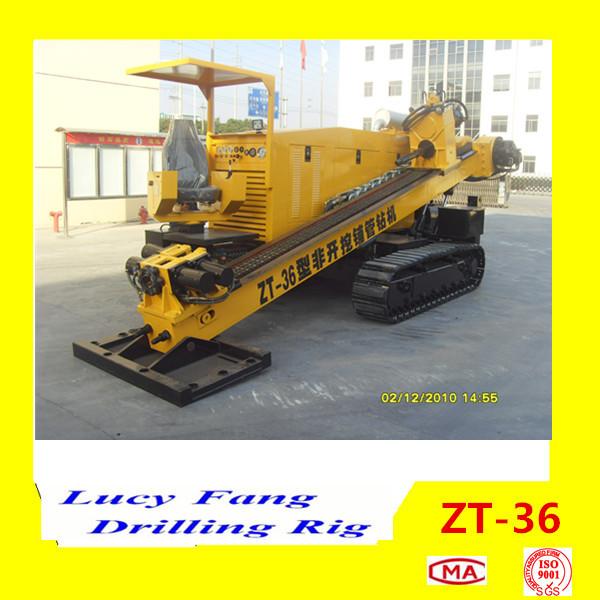 China Hot Multi-functional ZT-36 Horizontal Directional Drilling Rig for Pipe