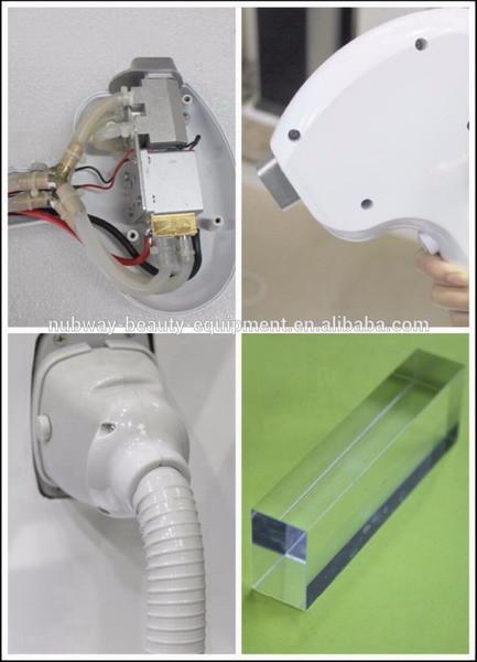 8L big water painless diode laser hair removal 808nm with big spot size 12*20mm