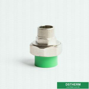China Industrial Ppr Pipe Fittings Male Threaded Union For Liquid Transportation factory
