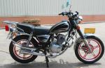 85km/h Max Speed GN Chopper Street Bike Front Disc Brake Big Foot Pedal