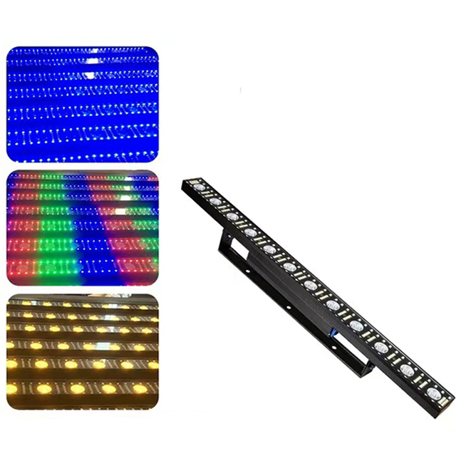 Led 4in1 Bar Effect Background Light DJ Swing Beam Light for Bar 12*5W RGBW Full Color 90 80 12 Pieces of 3 in 1 Chameleon 50000