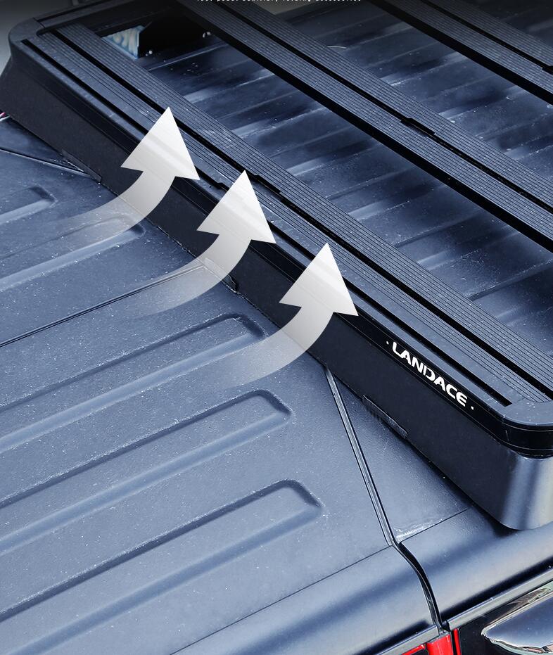 Aluminum Alloy Multifunctional Luggage Rack for Wrangler Long Style Used for Carry Luggage