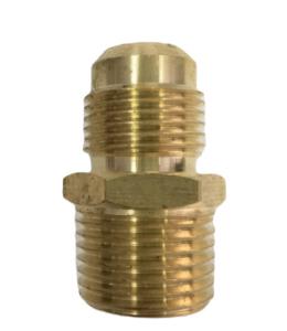 China 1/2&quot; Flare X 1/2&quot; Male Brass Pipe Fitting Lead Free Brass factory