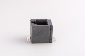 China 180 Degree SMD RJ11 RJ45 Jack 6P6C Modular Jack Single Port Female Connector factory