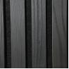 Buy cheap Black Color Acoustic Wood Slat Panels Polyester Fiber MDF For Hotel Decor from wholesalers