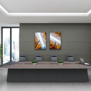 Conference Table, Meeting Room, Office Desk, Simple and Modern Business