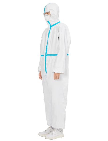 Alkali Proof Medical Isolation Clothing For Chemical / Electronic / Food