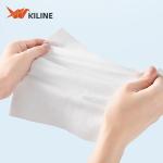 Custom Logo Printed Tissue Paper Soft Disposable Facial Paper Tissue For Home