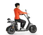 EcoRider 2 Wheel Electric Scooter Big Battery Power 60v 1500w Front Shock