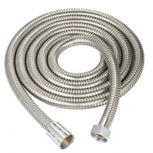 China Chain Hotels Stainless Steel Shower Hose 1.5 M , 0.8MPA Bathroom Shower Flexible Hose factory