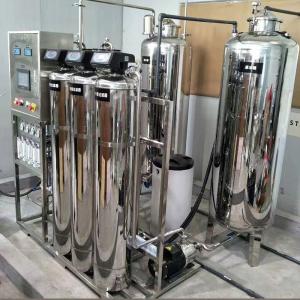 High Flux SS304 Water Purification RO Water Treatment System 500LPH
